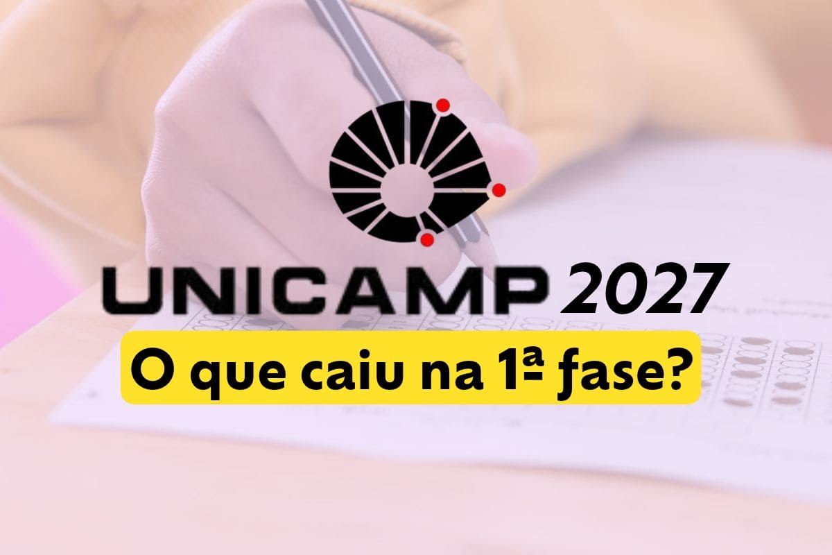 Unicamp 2027: confira o que caiu na prova da 1ª fase
