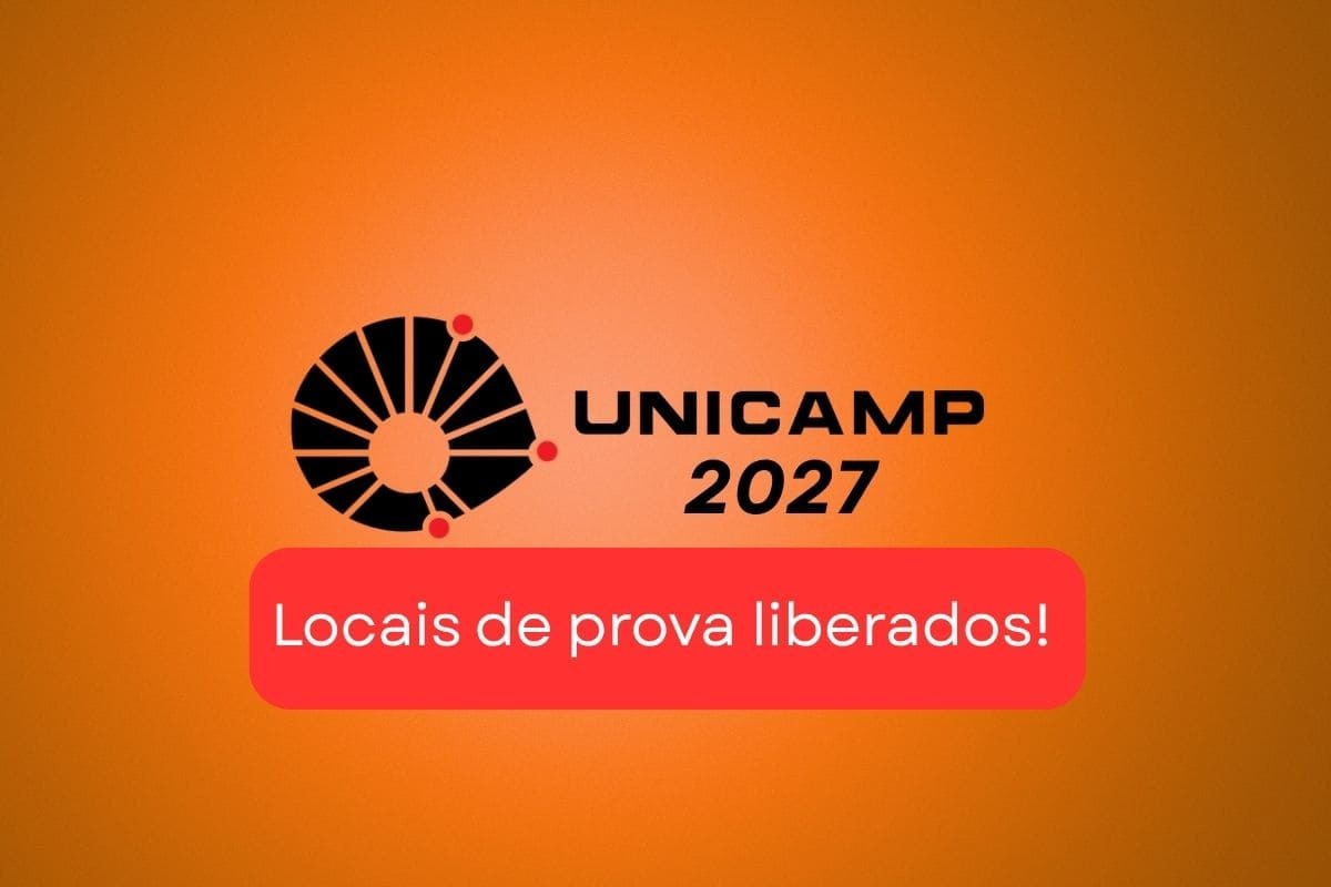 Unicamp 2027: locais de prova estão disponíveis; confira!