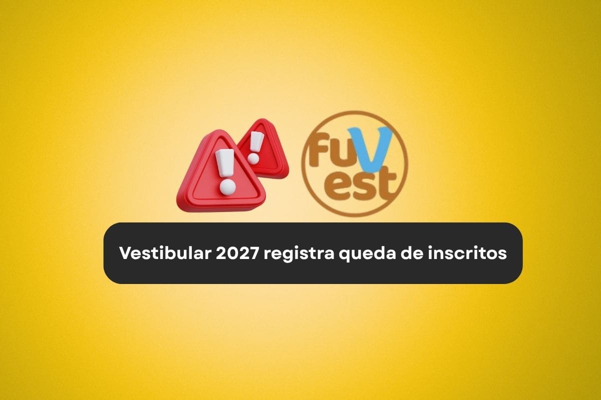 Fuvest 2027 registra queda de 5% no número de inscritos