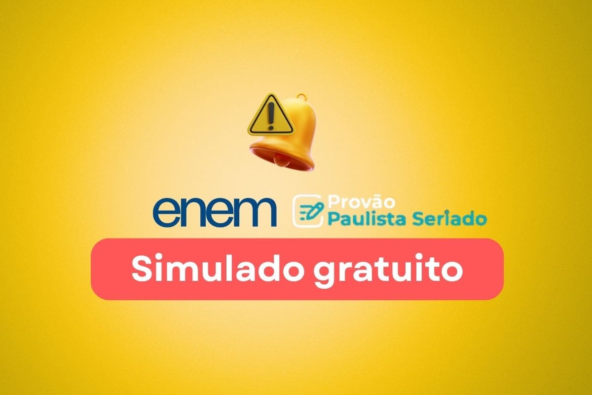 Estudantes da rede pública de São Paulo fazem simulado gratuito para Enem e Provão Paulista