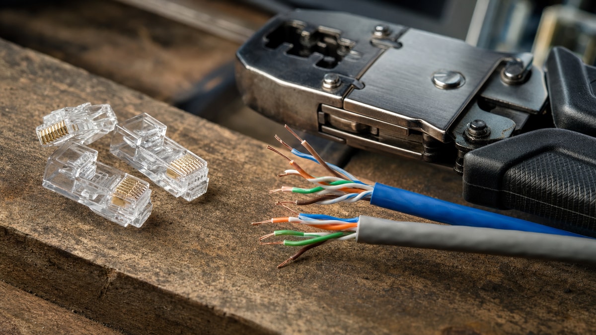 RJ45 padrão A ou B: qual usar na montagem do cabo de rede?